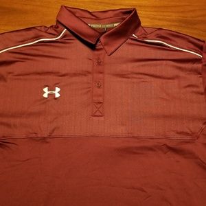 Under Armour Golf Shirt Short Sleeve - XL
